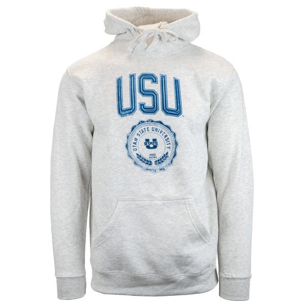 USU Embroidered University Seal Unisex Hoodie